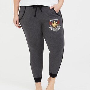 BNWOT Torrid Her Universe Captain Marvel Sleep Jogger size 5